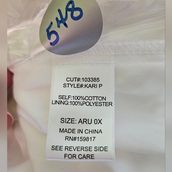 Arula Eyelet Lace Shirred Mini Dress Size 0X - Picture 6 of 10